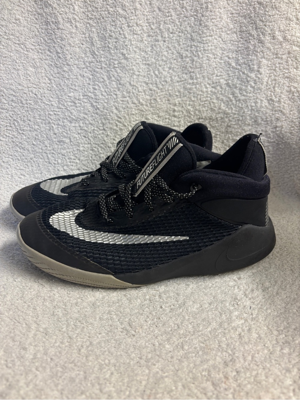 Nike Kids' Future Flight Black Athletic Shoes Size 5Y
